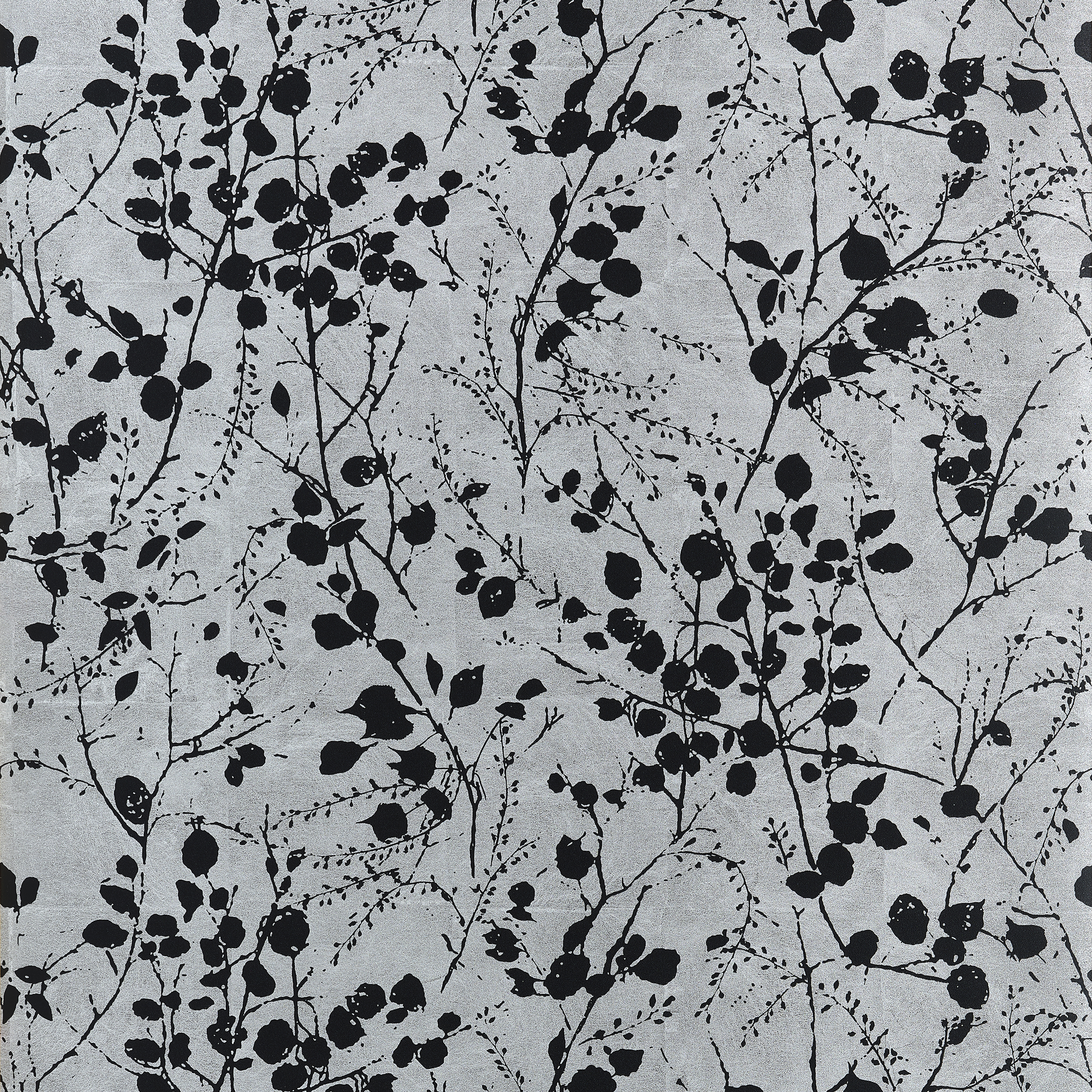 KATAMARI BUD WIDE WIDTH Wallcoverings (TWW34095) – Silver
